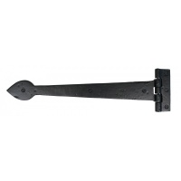 Black Smooth 16'' T Hinge (Pair)