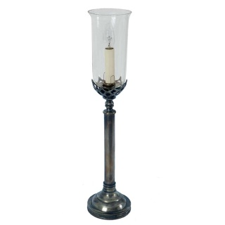 Gothic Table Lamp With Storm Glass (Medium)