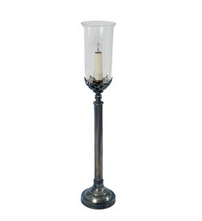 Gothic Table Lamp With Storm Glass (Large)