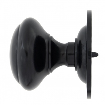 Black Centre Door Knob