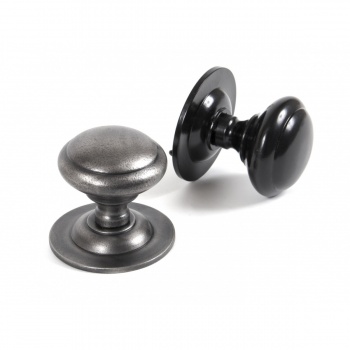 Black Centre Door Knob