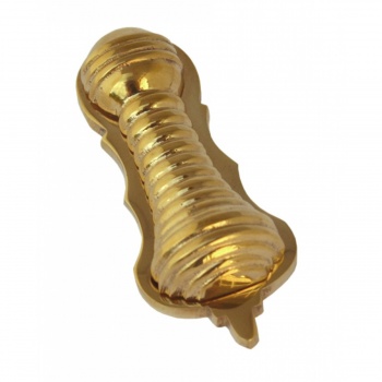 Polished Brass Beehive Escutcheon