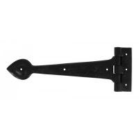 Black Antique 12'' T Hinge (Pair)