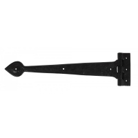 Black Antique 16'' T Hinge (Pair)