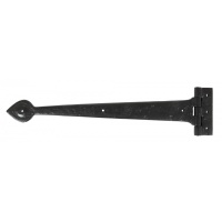 Black Antique 18'' T Hinge (Pair)