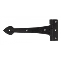 Black Smooth 10.5'' T Hinge (Pair)