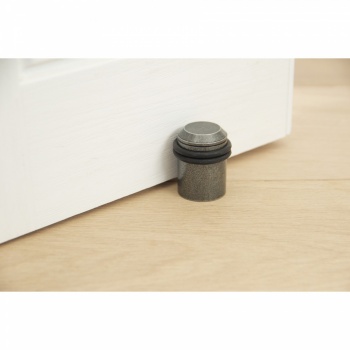 Pewter Floor Mounted Doorstop