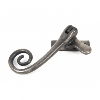 Antique Pewter Monkeytail Fastener