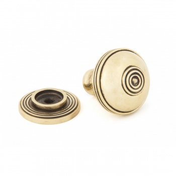 Aged Brass Prestbury Cabinet Knob - Small