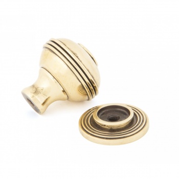 Aged Brass Prestbury Cabinet Knob - Small