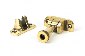 Aged Brass Brompton Brighton Fastener (Radiused)