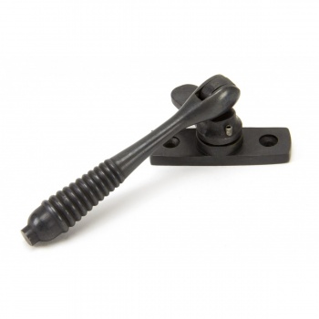 Aged Bronze Reeded Fastener - Locking