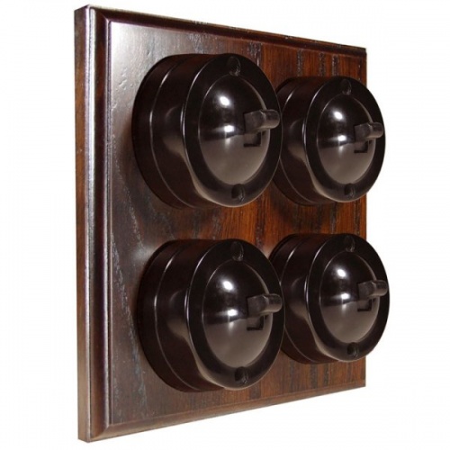 4 Gang Bakelite Switch