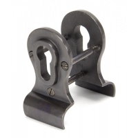 Aged Bronze 50mm Euro Door Pull (Back To Back Fixings)