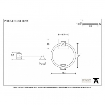 Polished Nickel Ring Door Knocker