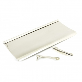 Polished Nickel Letterplate Cover - Small