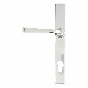 Polished Chrome Avon Slimline Lever Espag. Lock Set