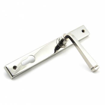 Polished Nickel Avon Slimline Lever Espag. Lock Set