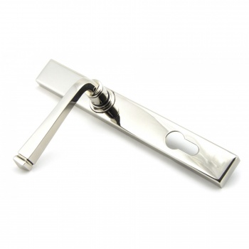 Polished Nickel Avon Slimline Lever Espag. Lock Set