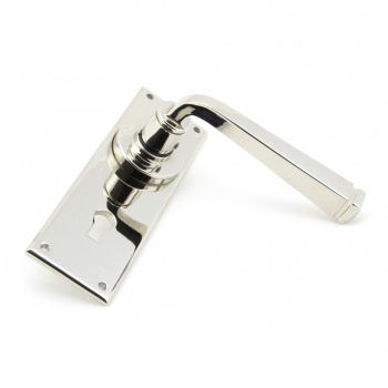 Polished Nickel Avon Lever Lock Set