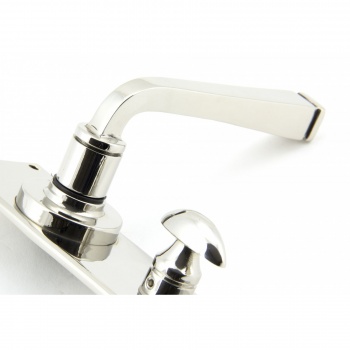 Polished Nickel Avon Lever Bathroom Set