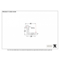 Self Coloured Brass 2.5'' Stormproof Hinges (Pair)