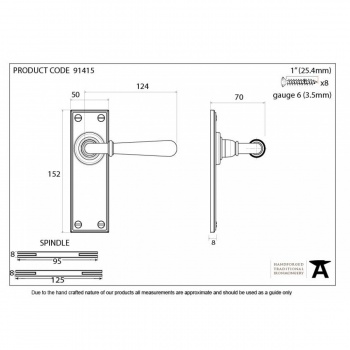 Aged Brass Newbury Lever Latch Set