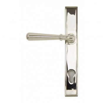 Polished Nickel Newbury Slimline Lever Espag. Lock Set