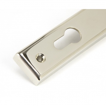 Polished Nickel Newbury Slimline Lever Espag. Lock Set