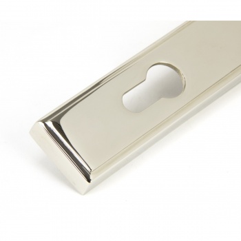 Polished Nickel Newbury Slimline Lever Espag. Lock Set