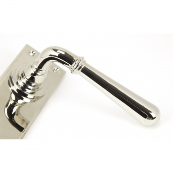 Polished Nickel Newbury Lever Lock Set