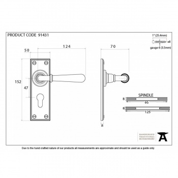 Polished Nickel Newbury Lever Euro Set