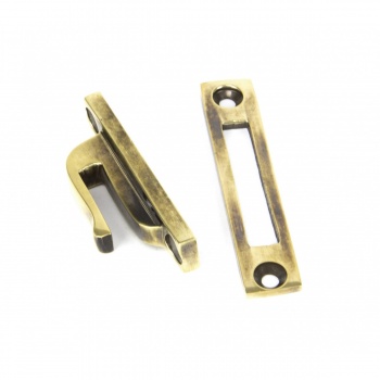 Aged Brass Locking Newbury Fastener