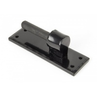 Black 24'' Hook & Band Hinge - Cranked (Pair)