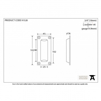 Polished Nickel Flush Handle