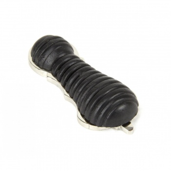 Ebony & Polished Nickel Beehive Escutcheon