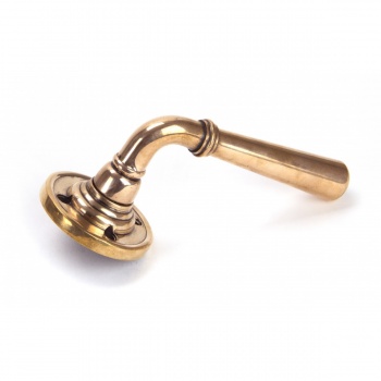 Polished Bronze Newbury Lever On Rose