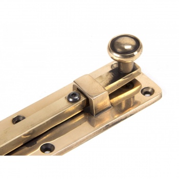 Polished Bronze 6'' Universal Knob Bolt