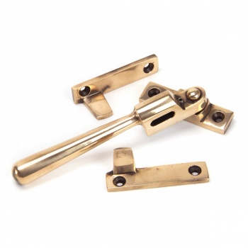 Polished Bronze Night-Vent Locking Newbury Fastener