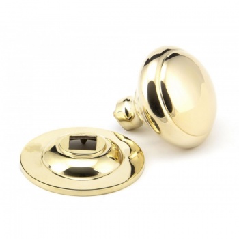 Polished Brass Centre Door Knob