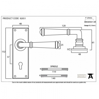 External Beeswax Regency Lever Lock Set