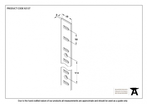 Flat Black Bookcase Strip