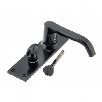 Black Deluxe Lever Bathroom Set