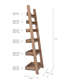 Aldsworth Shelf Ladder Natural