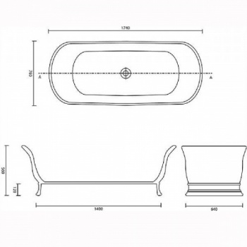 BC Designs Aurelius Bath