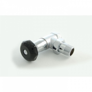 Chrome Old School Radiator Valves 3/4 inch