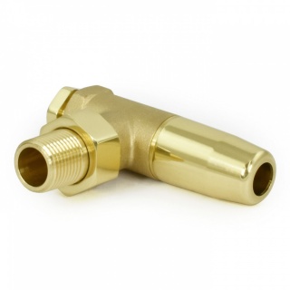 Bradley Brass Bronze Radiator Valves (Pair)