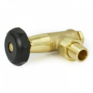 Bradley Brass Bronze Radiator Valves (Pair)