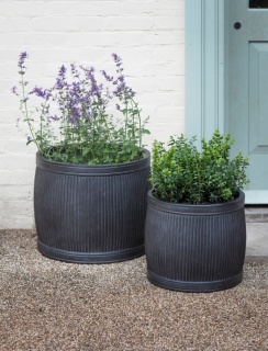 BATHFORD ROUND PLANTER - 41.5CM