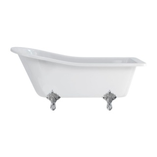 Burlington Harewood Slipper Bath with Standard Feet